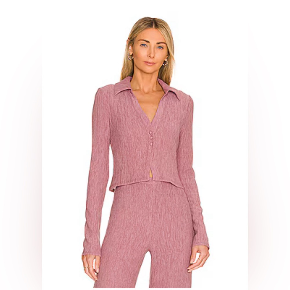 House of Harlow 1960 Kassia Top in Dusty Mauve